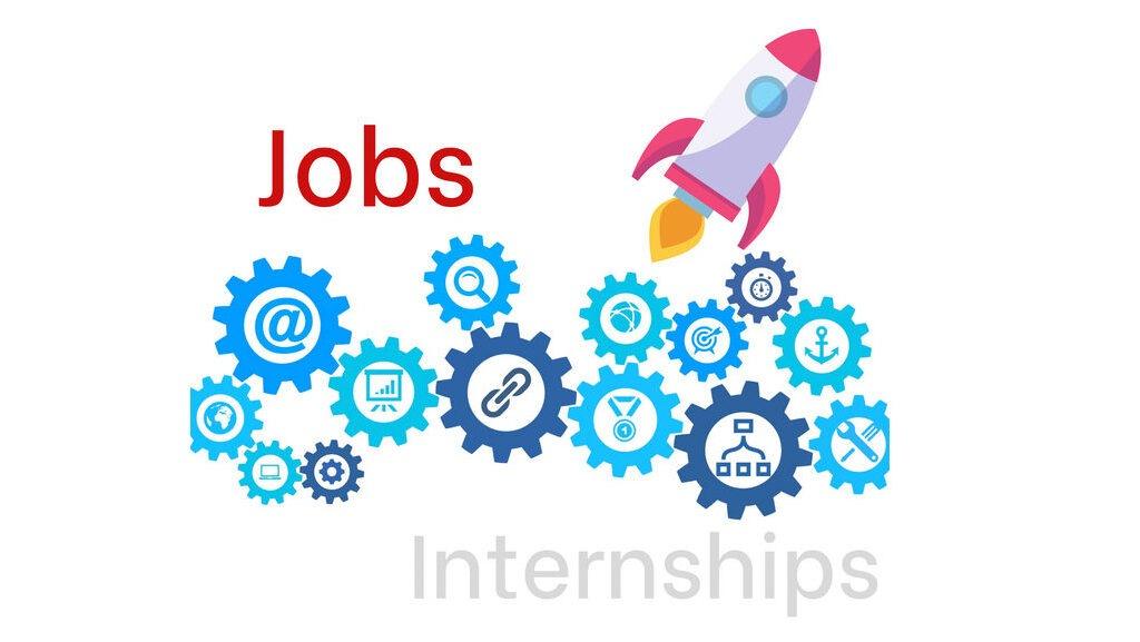 jobs and internship graphic